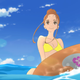 Hinako Mukaimizu, lovestruck surfer girl